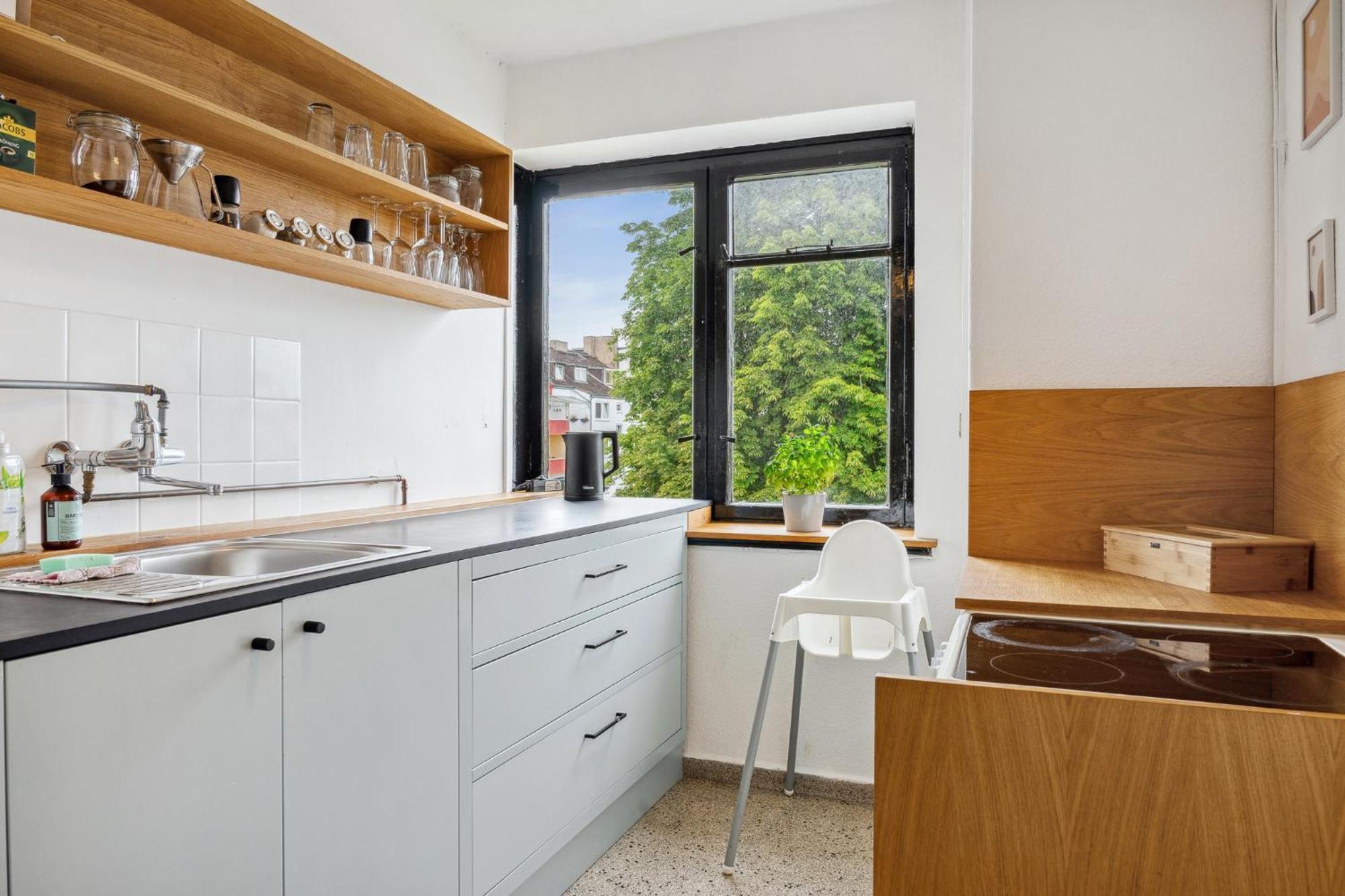Zentrale Wohnung 3 Zimmer 24H Check In Киль Экстерьер фото